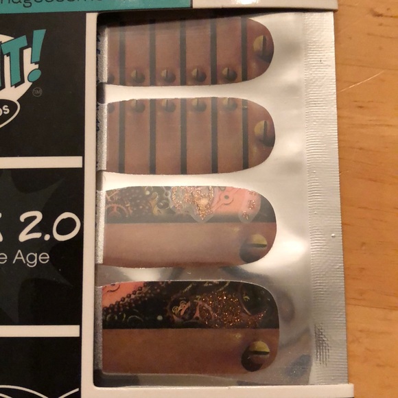Espionage Cosmetics Nail Wrap Steampunk 2.0 - Picture 3 of 3